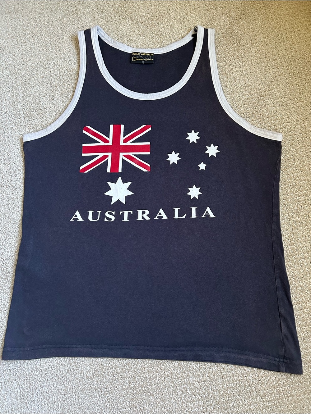 Vintage Hoxley Australia Tank Top Size Large